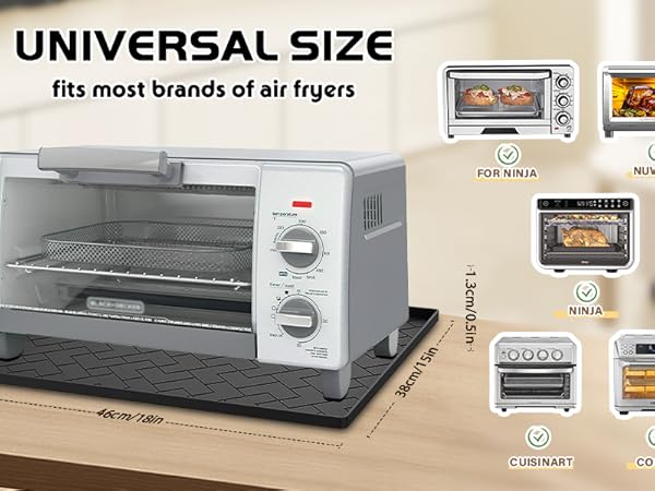 air fryer mat air fryer accessories air fryer mat for counter heat resistant air fryer stand