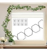 24 Pcs Chain Trellis for Climbing Plants, 120 Inch Long Metal Plant Trellis Indoor Outdoor, Garde...