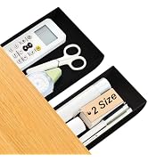 kulusion 2 Packs Under Desk Drawers, Slide Out Drawer Attachment, Plastic Desk Accessories & Work...