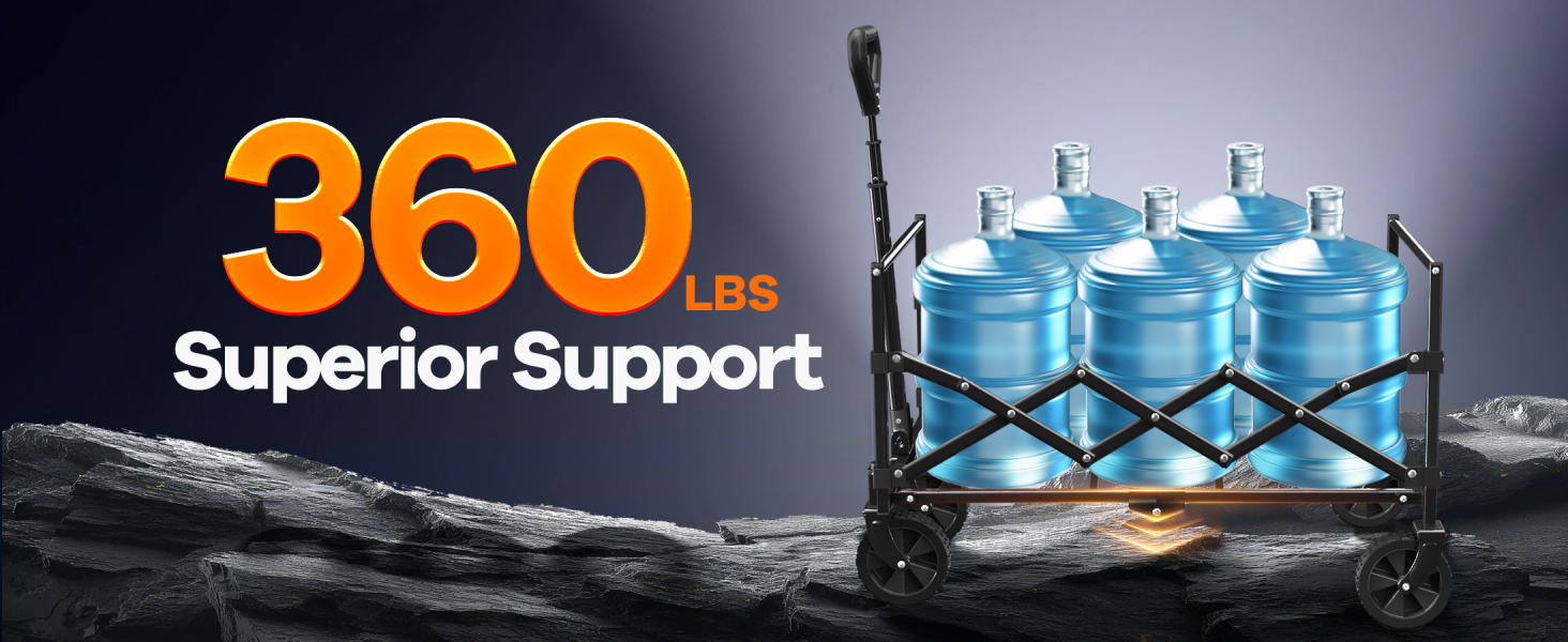 high weight capacity can support a lot of weight
