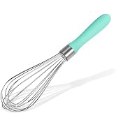 18/8 Stainless Steel Balloon Whisk, Doosu Kitchen Whisk for Cooking Handheld Egg Beater with Rust...