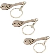 BWESOO 3Pcs Mini Spanner Wrench,Copper Multifunctional Mini Metal Adjustable Creative Tool Wrench...