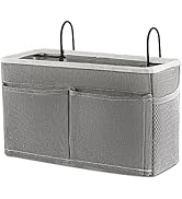 Frjjthchy Bedside Caddy Bed Caddy Hanging Storage with Water Bottle Holder for Bunk Bed Hospital ...