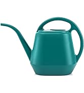 Fasmov Plastic Watering Can, 1-Gallon, Green