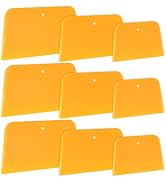 PEASUG Body Filler Spreader, 9 Pack Reusable Plastic Spreader Tool for Automotive Body Applying F...