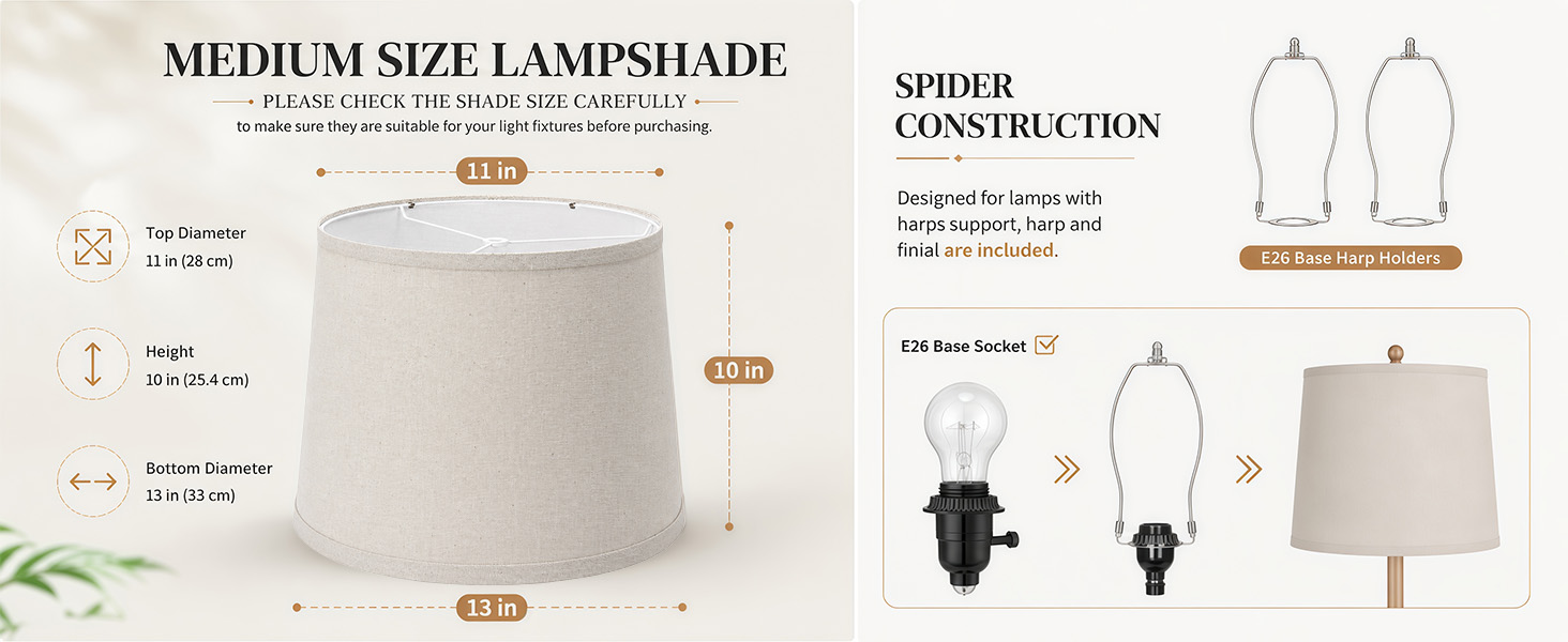 lampshades for table lamp