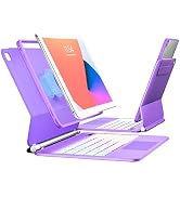TabletKeyer Magic for iPad 9th 8th 7th Generation 10.2 inch Case with Keyboard, Trackpad Floating...