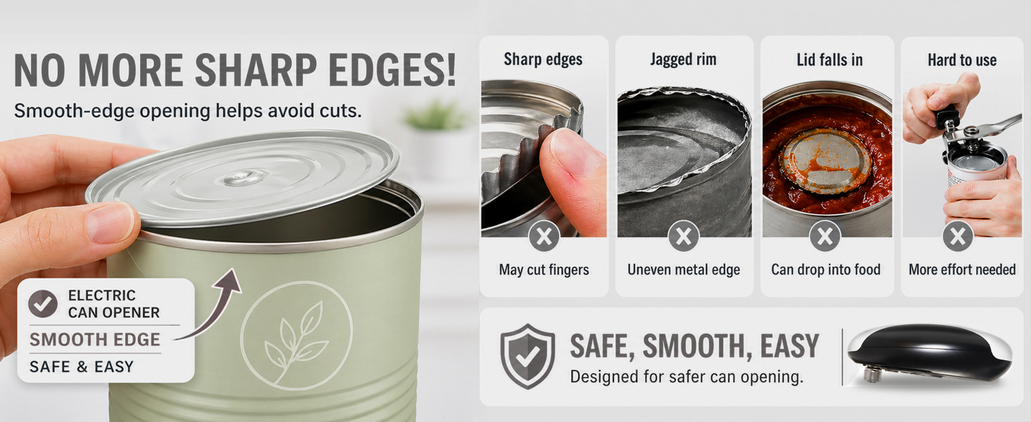 can opener smooth edge