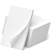 12 Pack Mini Note Pads 3x5 Inch, Scratch Pads for Writing, 50 Sheets Per Small Notepads, Tear Off...