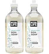 Better Life Dish Soap - Liquid Dishwashing Soap with Vitamin E and Aloe for Home & Kitchen Sink -...