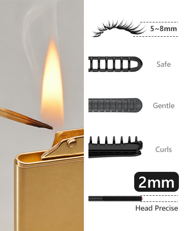 Smiling Shark Heated Eyelash Curler