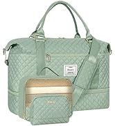 Stuery Weekender Bags for Women with Toiletry Bags: Large Overnight Bags Travel Duffel Bag Carry ...