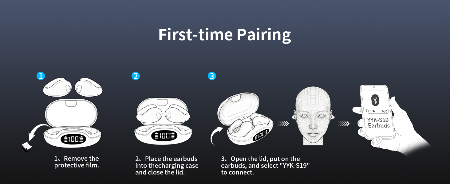 open ear clip wireless earbuds