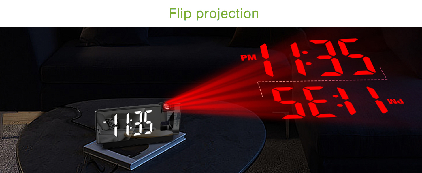 Projection Alarm Clock