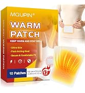 MQUPIN Adhesive Heat Patch,Air Activated Heating Pad for Period Menstrual Cramp,12H Long-Lasting,...