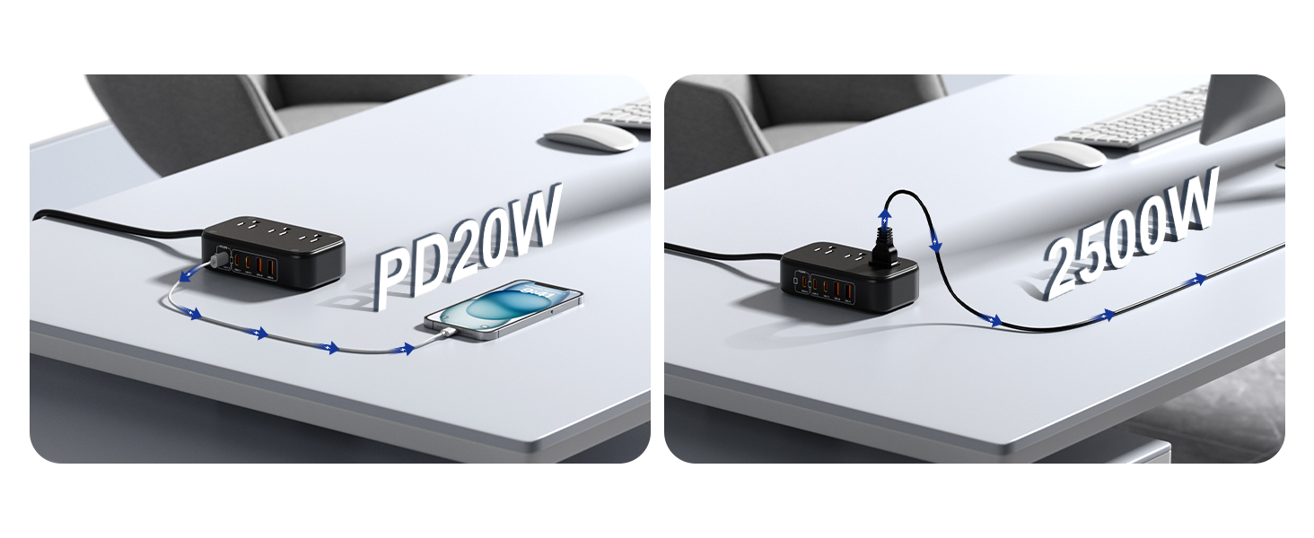 Slim flat plug easy fit in tight spot