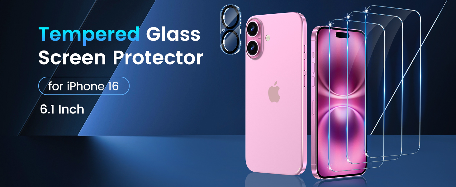 screen protector iphone 16