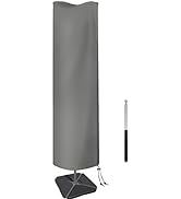 Patio Umbrella Cover for 9 to 13Ft Cantilever Umbrellas Waterproof 420D Oxford Umbrella Covers fo...