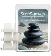 Scentsationals Wax Melts, Wax Cubes Strong Scent -Zen - Long Lasting Scented Melts for Warmer, 10...
