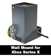 Funturbo Xbox Series X Wall Mount, Metal Xbox Wall Mount Series X Ventilation Design for Xbox Ser...