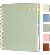 SUNEE Teacher Planner 2026-2027 Academic Year with 7 Periods, Jul 2026 - Jun 2027 Lesson Planner ...