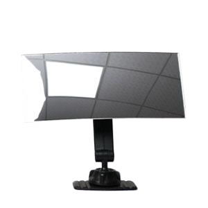 Acrylic Wide Angle Rear View Mirror for Cubicle Desk Computer PC Monitor to See Behind You