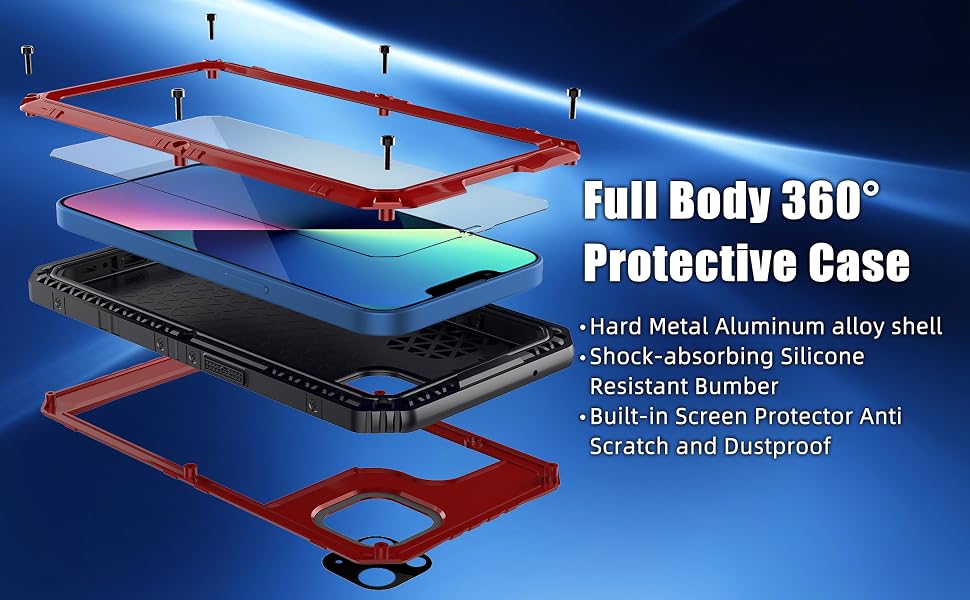 heavy duty full body protective case for 13