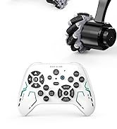 Smart Robot Dog with Wheels, 30+ Bionic Actions, Voice & Remote Control, Programmable Moves, Rech...