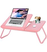 Laptop Desk for Bed Couch, Portable Lap Desk for Laptop, Bed Table for Laptop, Foldable Laptop St...