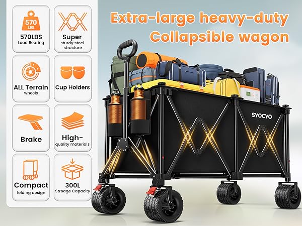 Heavy duty wagon
