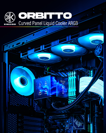 KINGCOOL ORBITTO curved OLED screen AIO