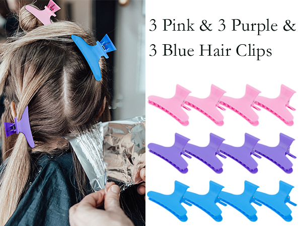 pink and purple and blue