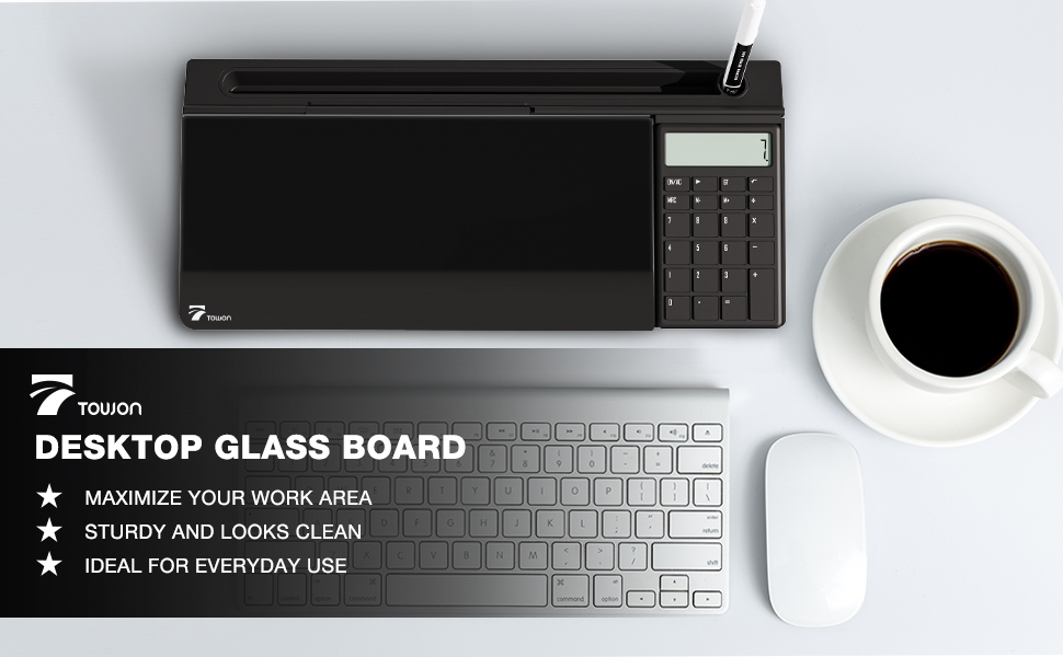 desk whiteboard BLACK