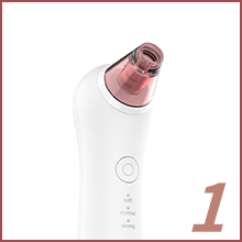 GERY blackhead remover cleaning steps 1