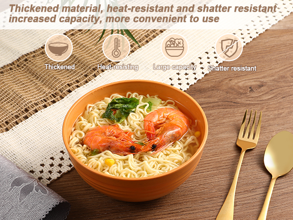 Thickened material