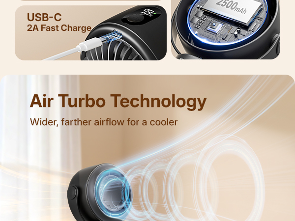 stroller fan rechargeable