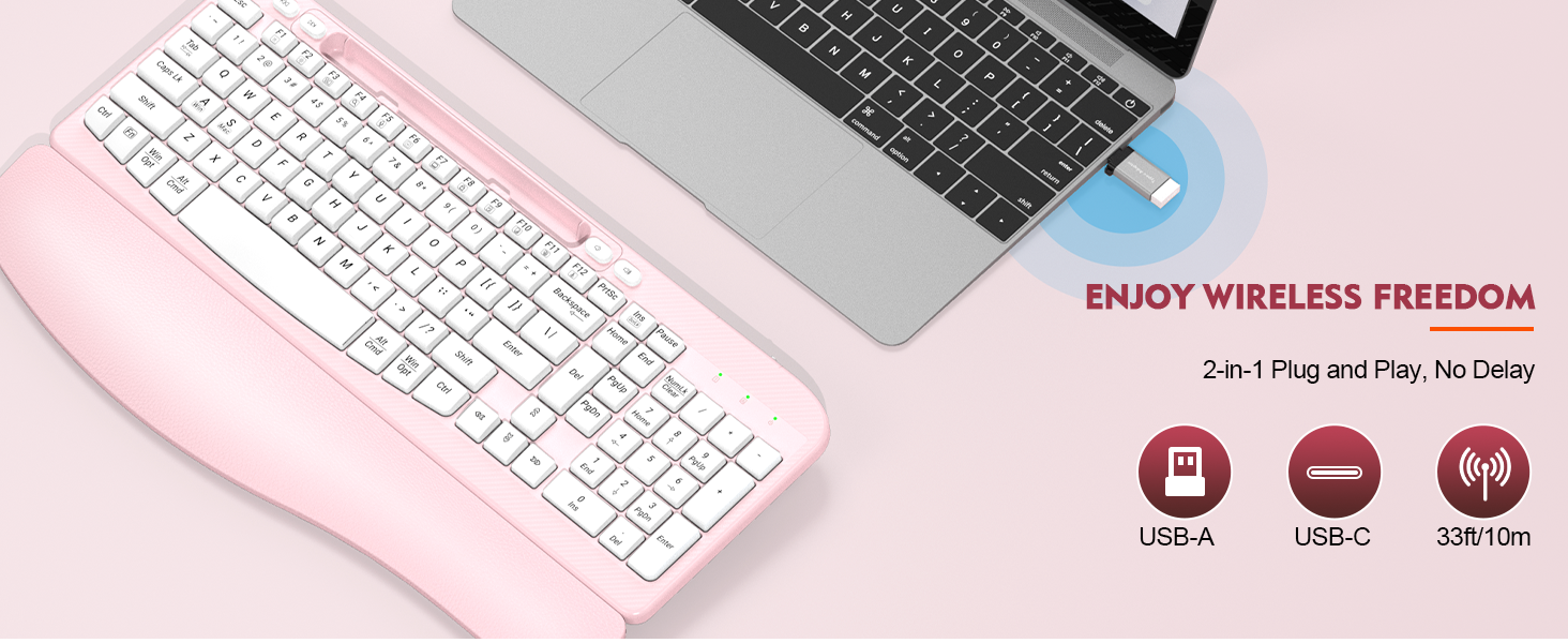 ergonomic keyboard wireless