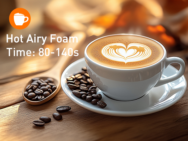 milk frother and steamer