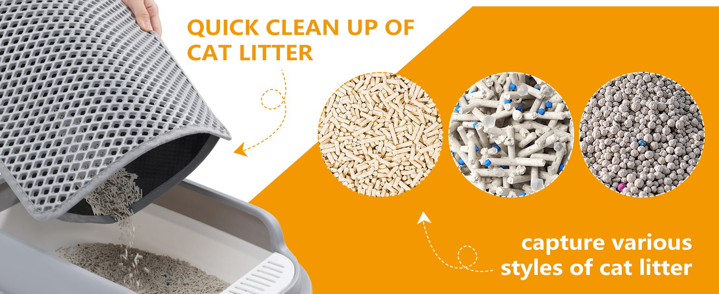 Double Layer Cat Litter Mat