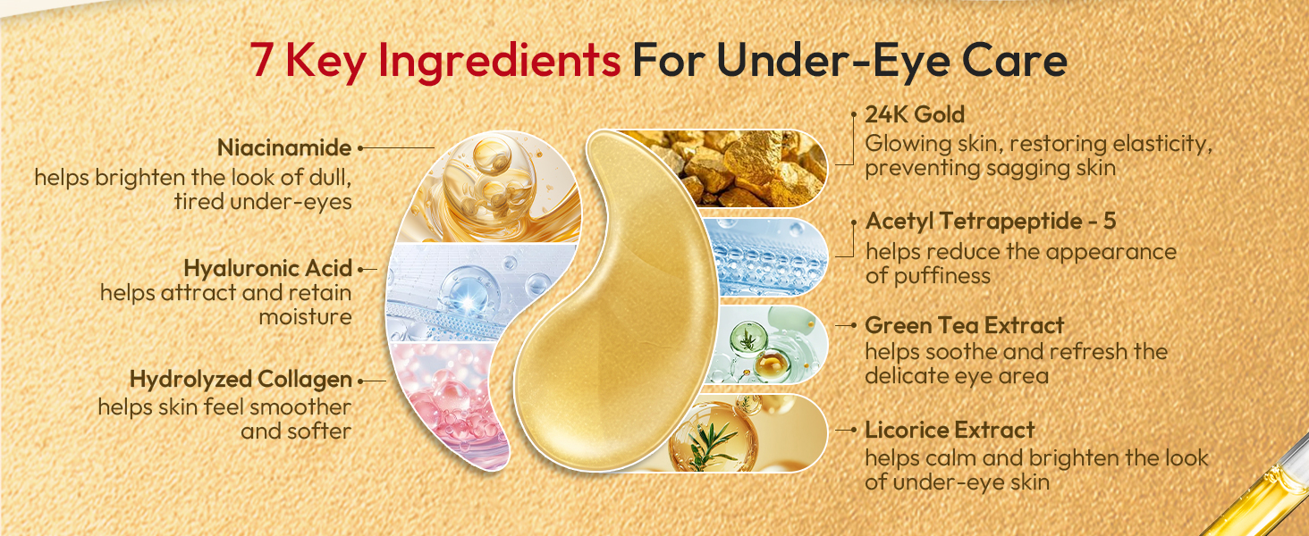 7 Key Ingredients For Under-Eye Care