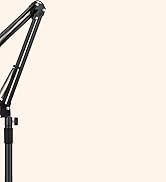 KUVRS 2,200 Lumens, 12X Magnifying Glass with Light and Stand, Floor Lamp with 3-Axis Rotary Head...