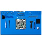 Kaisi Extra Large Soldering Mat, 932°F Heat Resistant Silicone Solder Mat | Large Repair Workbenc...