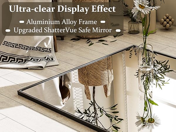 free standing mirrors full length