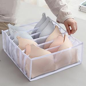 6 Grid Underwear Storage Organizer