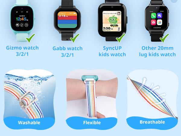 gizmo watch bands for kids