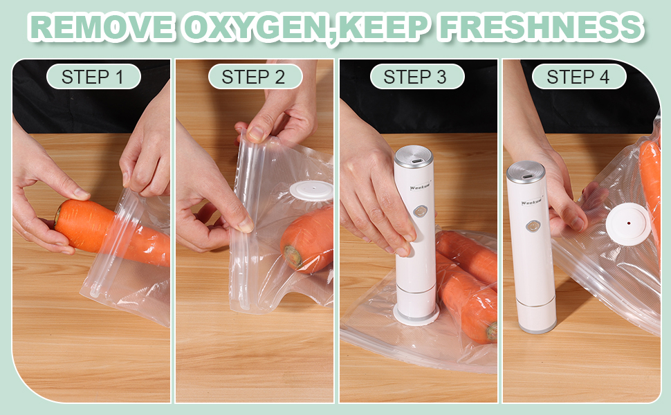 handheld vacuum sealer bags