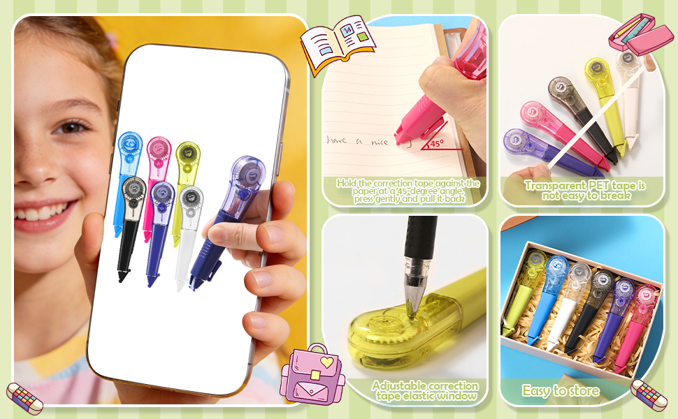 Correction Tape Pens
