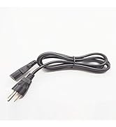 3 Prong US Plug AC Power Cord Cable 1.5m 18AWG for Laptop PC,Variable Power Supply, TV, Adapter S...