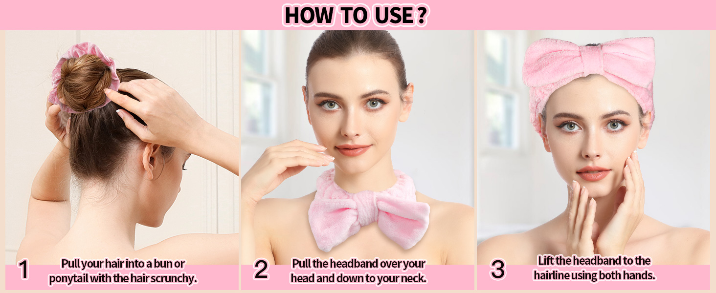 How to use the headbands?