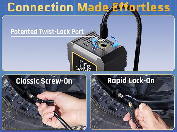 Multi Air Nozzle with Smart Dual Hose